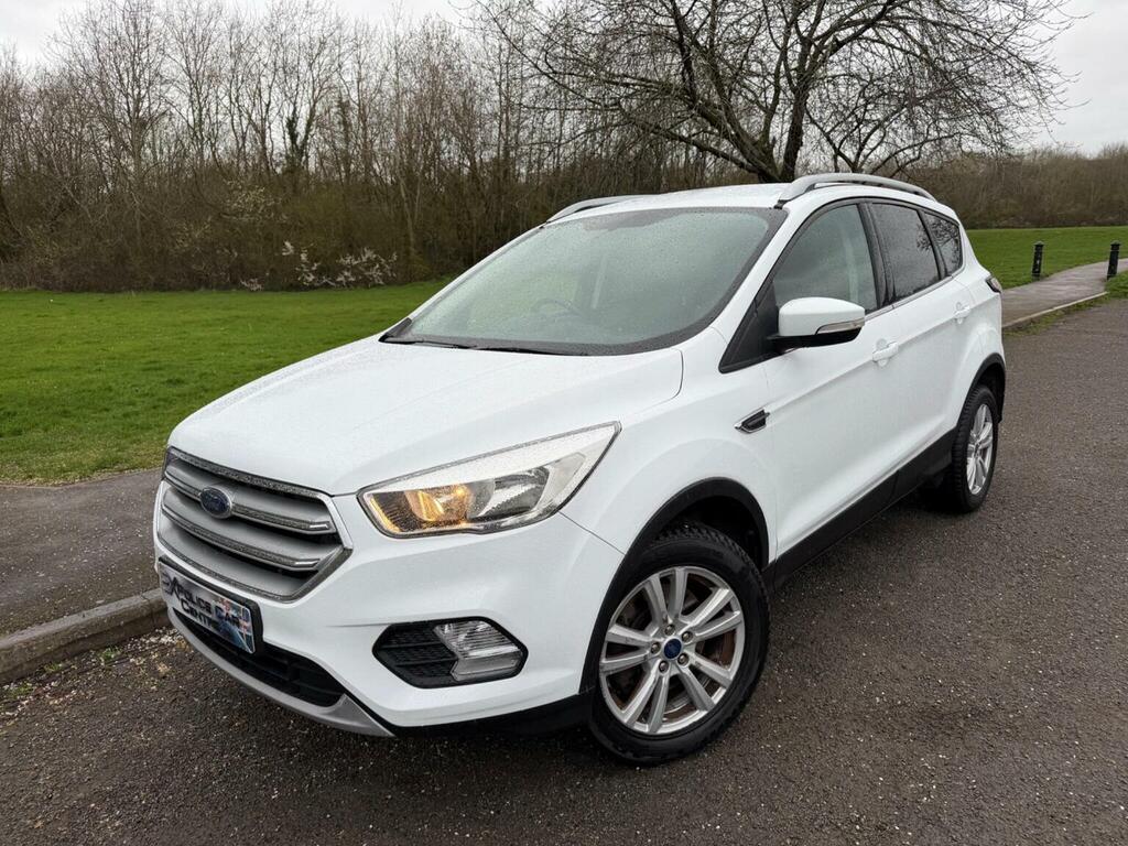 Ford Kuga 2.0 Tdci Ecoblue Zetec Awd Euro 6 Ss YN68BXE White #2