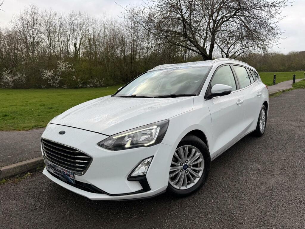 Ford Focus 1.5T Ecoboost Titanium Euro 6 Ss HX69EAO White #2