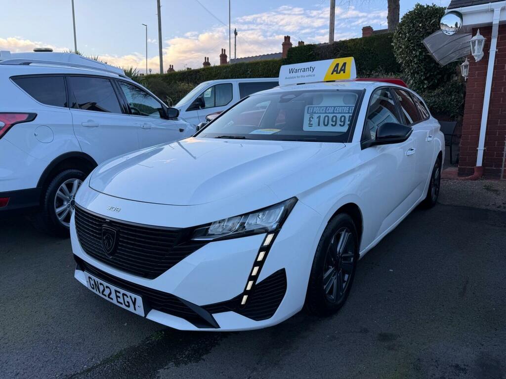 Peugeot 308 SW 1.5 Bluehdi Active Premium Eat Euro 6 Ss White #2