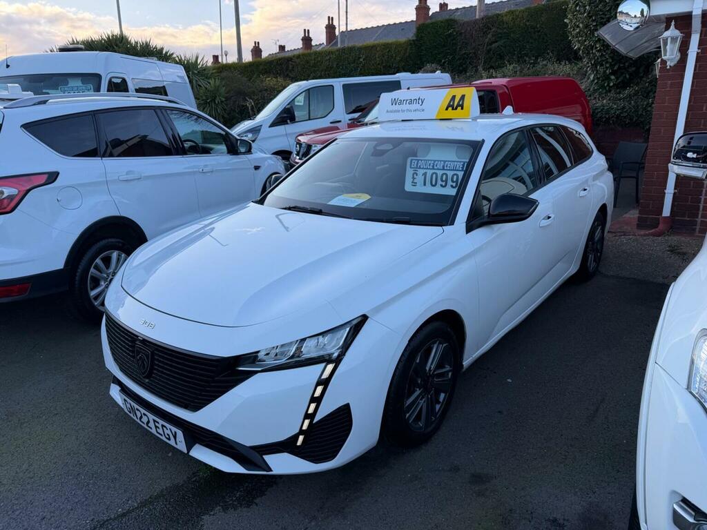 Peugeot 308 SW 1.5 Bluehdi Active Premium Eat Euro 6 Ss White