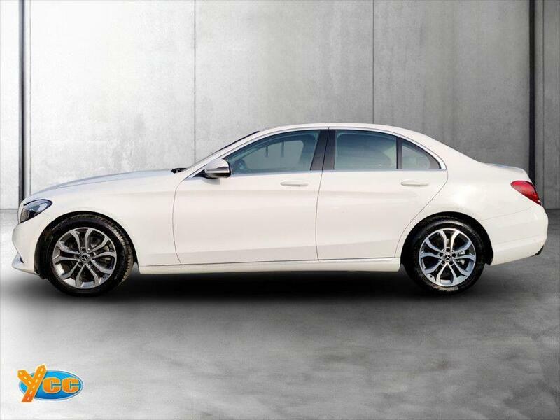 Mercedes-Benz C Class 1.6 C200d Sport Saloon G-tronic Euro 6 White #4