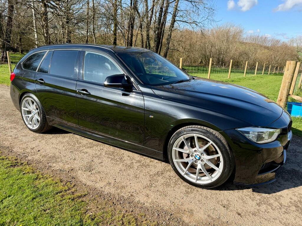 BMW 3 Series 3.0 335D M Sport Touring Xdrive Euro 6 Ss LD66WUG Black #3