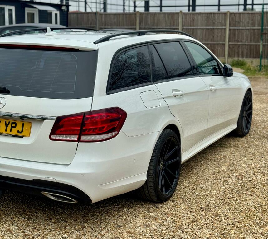 Mercedes-Benz E Class 2.1 E220 Bluetec Amg Night Edition Premium G-tro BU16YPJ White #5