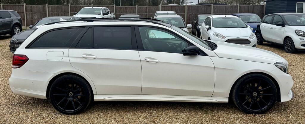 Mercedes-Benz E Class 2.1 E220 Bluetec Amg Night Edition Premium G-tro BU16YPJ White #3