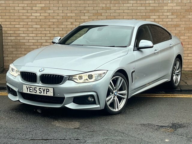 BMW 4 Series Gran Coupe 2015 2.0 420D M Sport Hatchback Xd YE15SYP Silver #6