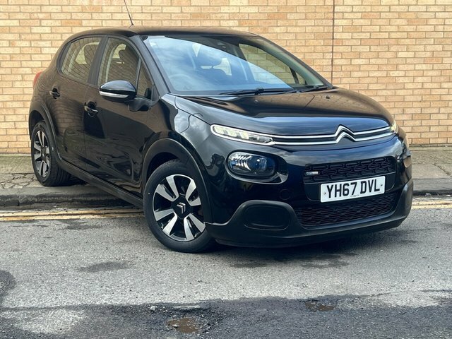 Citroen C3 2017 1.2 Puretech Feel Hatchback Black