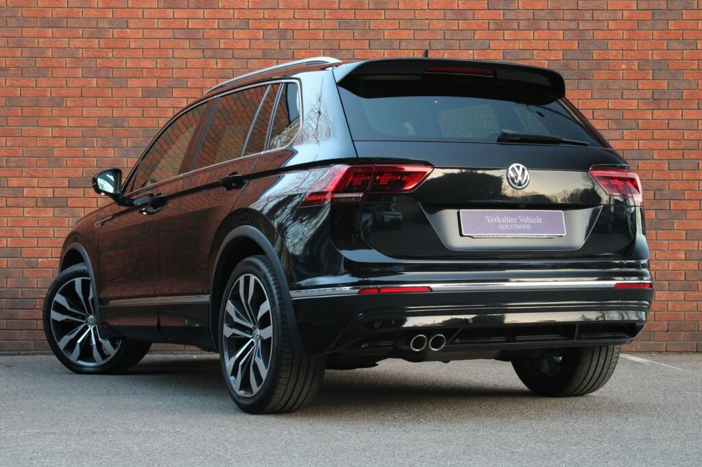 Volkswagen Tiguan 2.0 Tdi R-line Tech Euro 6 Ss - 2019 69 PJ69KPE Black #3