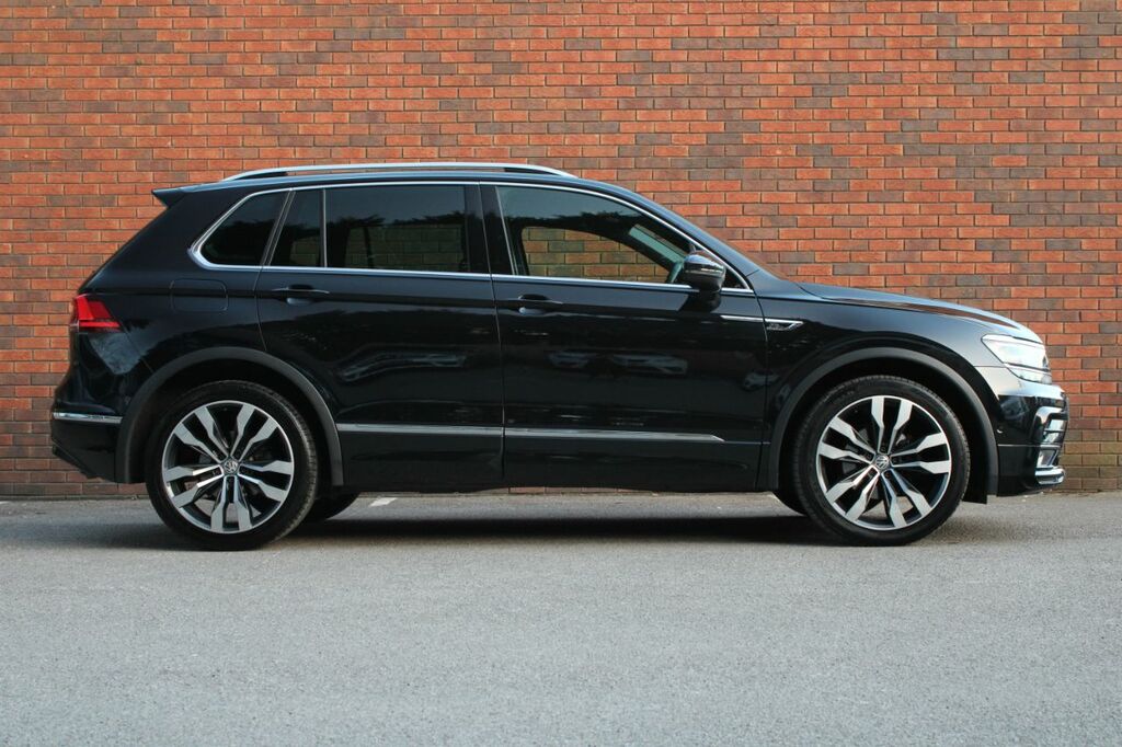 Volkswagen Tiguan 2.0 Tdi R-line Tech Euro 6 Ss - 2019 69 PJ69KPE Black #2