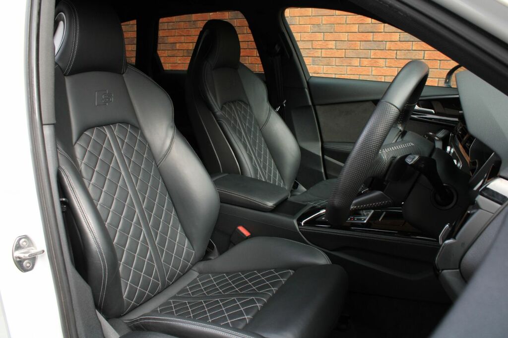 Audi S4 3.0 Tdi V6 Black Edition Tiptronic Quattro Euro 6 FP20PZM White #4