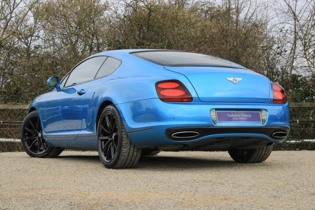 Bentley Continental Gt 6.0 W12 Supersports - 2011 11 Blue #3