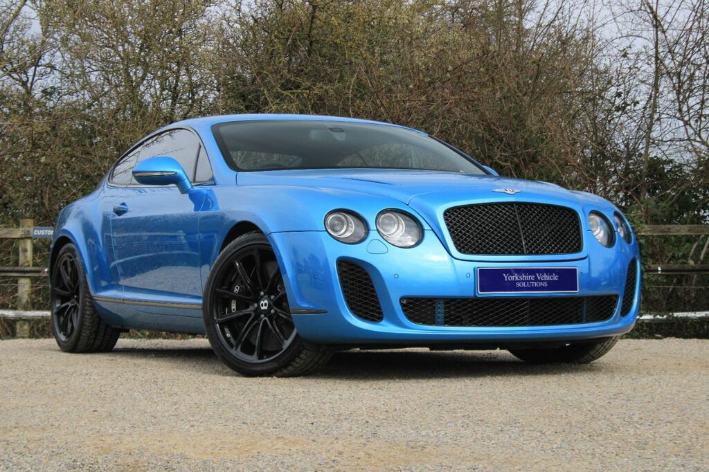 Bentley Continental Gt 6.0 W12 Supersports - 2011 11 Blue