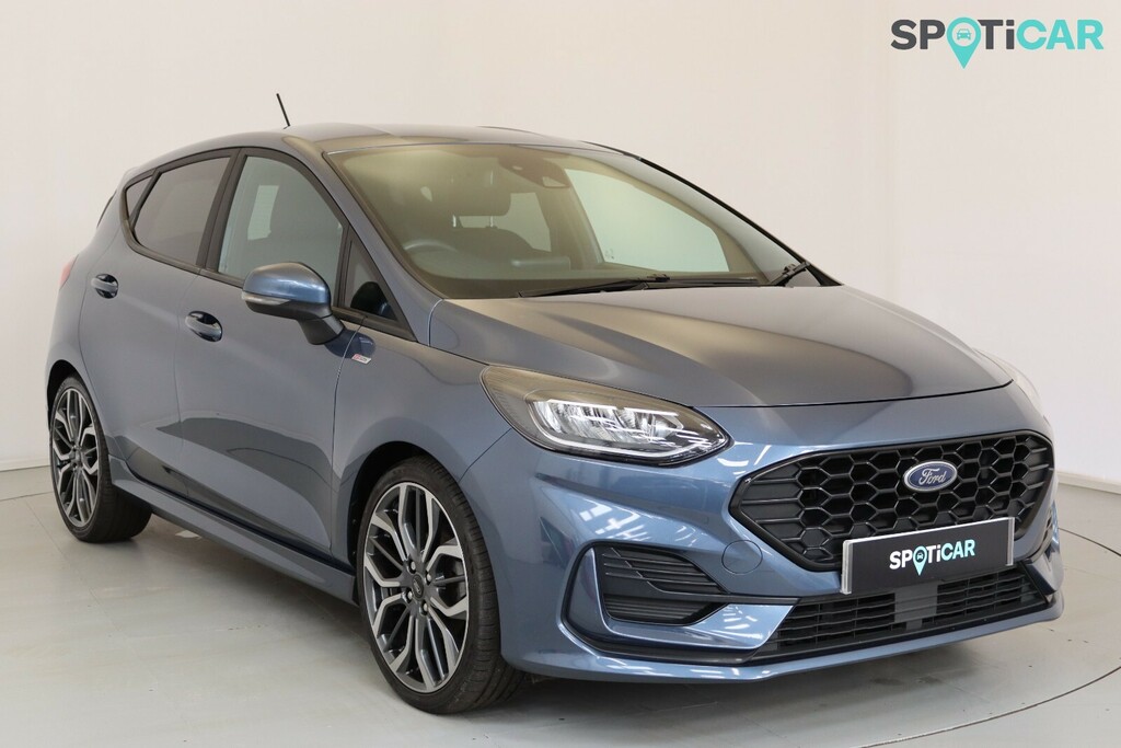 Ford Fiesta 1.0 Ecoboost Hybrid Mhev 125 St-line X Blue