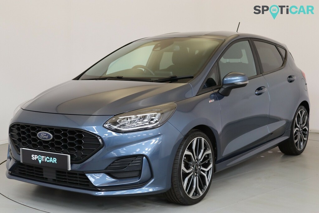 Ford Fiesta 1.0 Ecoboost Hybrid Mhev 125 St-line X EN72LGY Blue #3