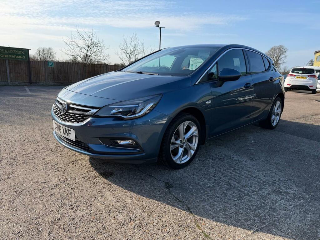 Vauxhall Astra 1.4T 16V 150 Sri Nav DY16XKF Blue #2