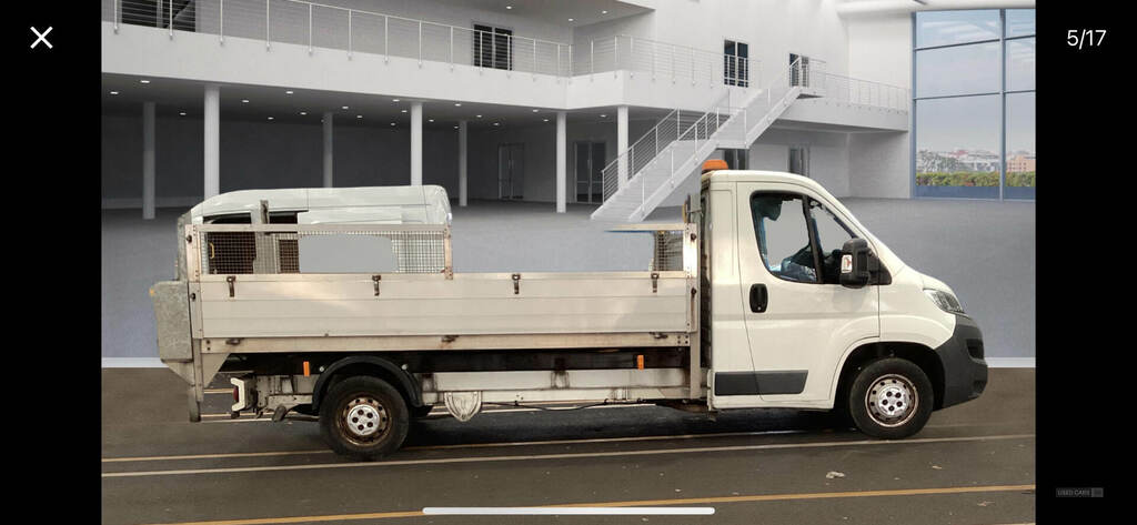 Citroen Relay 2.0 Bluehdi Chassis Cab 130Ps NK17EJL White #3