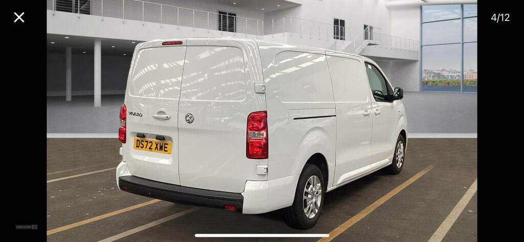Vauxhall Vivaro 2900 1.5D 100Ps Sportive H1 Van DS72XWE White #2