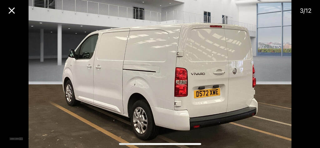 Vauxhall Vivaro 2900 1.5D 100Ps Sportive H1 Van DS72XWE White #3