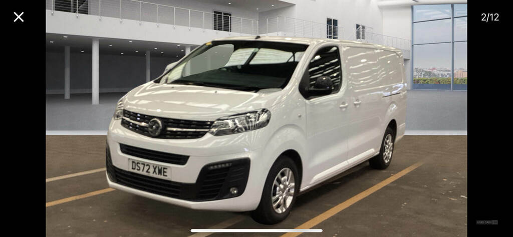 Vauxhall Vivaro 2900 1.5D 100Ps Sportive H1 Van DS72XWE White #4