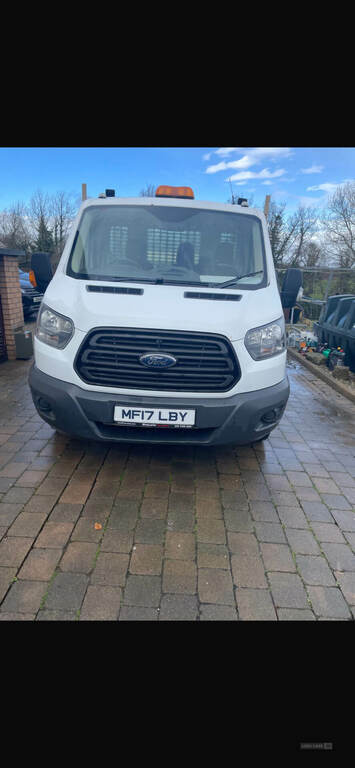 Ford Transit Custom 2.0 Tdci 130Ps Chassis Cab MF17LBY White #3