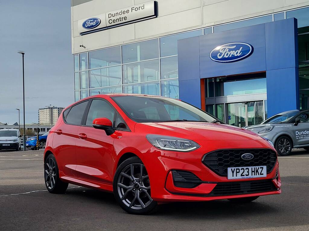 Ford Fiesta 1.0 Ecoboost Hybrid Mhev 125 St-line Edition Red