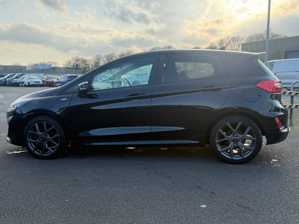 Ford Fiesta 1.0T Ecoboost St-line Hatchback SN23LLD Black #4