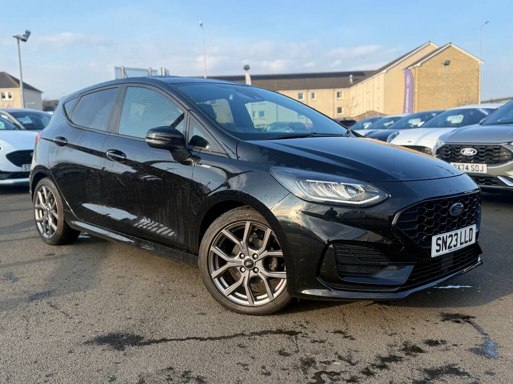 Ford Fiesta 1.0T Ecoboost St-line Hatchback Black