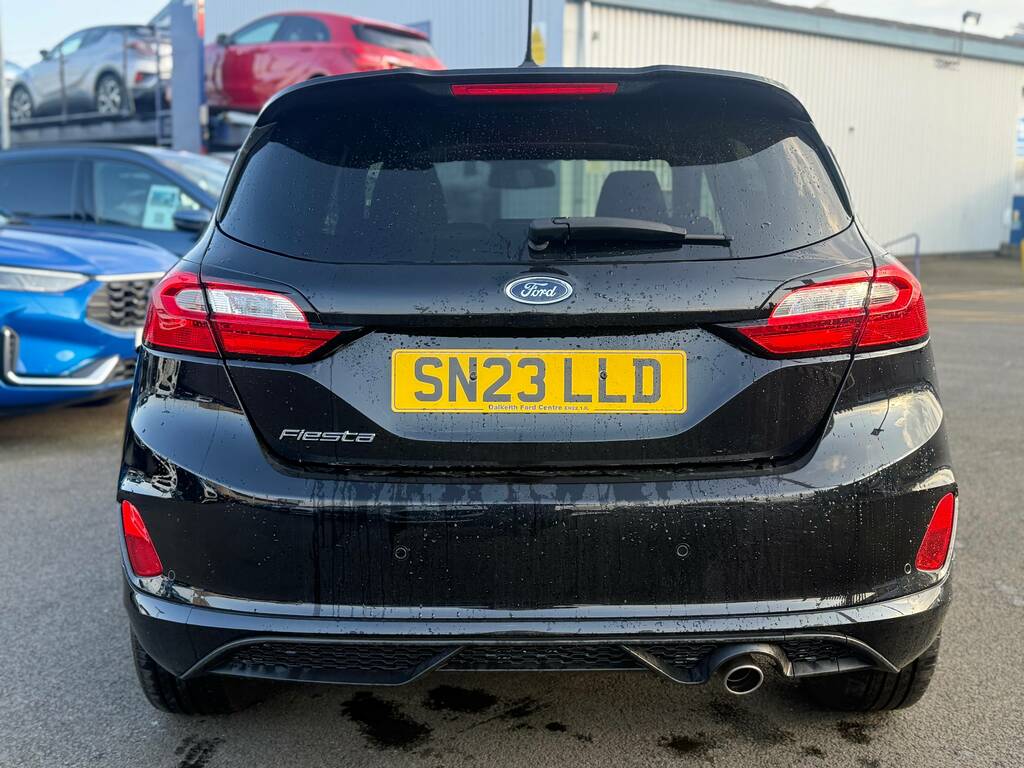 Ford Fiesta 1.0T Ecoboost St-line Hatchback SN23LLD Black #5