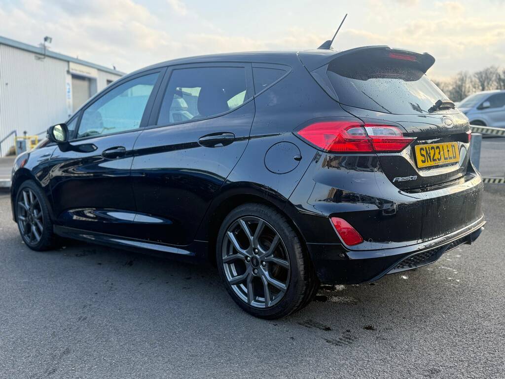 Ford Fiesta 1.0T Ecoboost St-line Hatchback SN23LLD Black #3