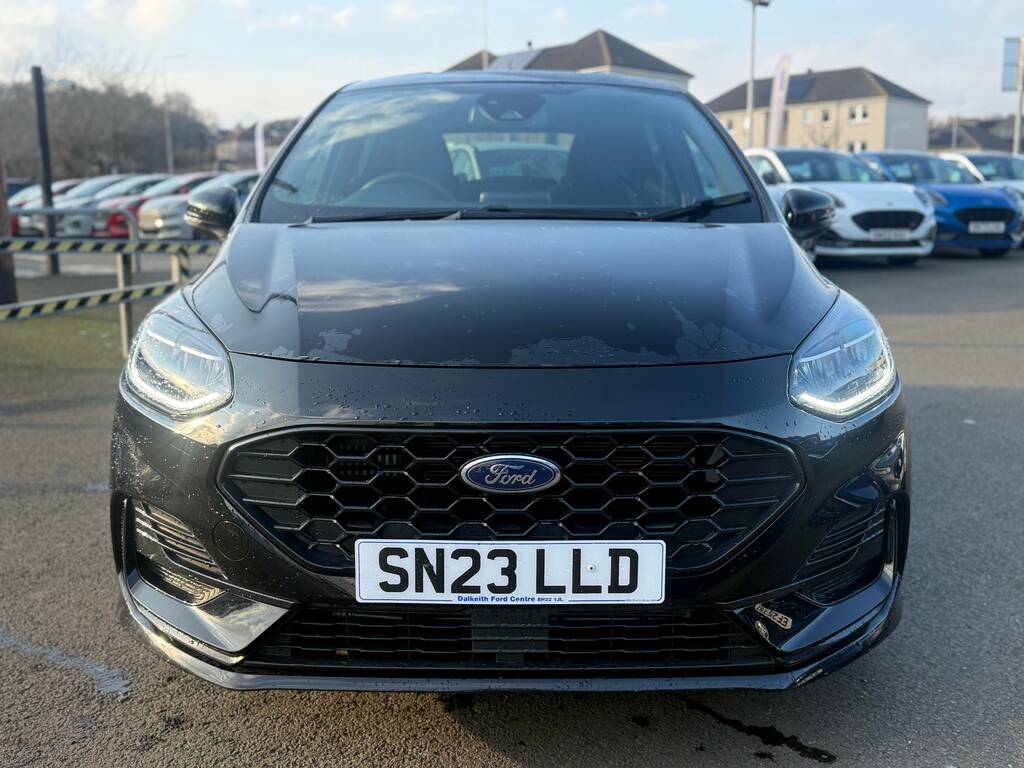 Ford Fiesta 1.0T Ecoboost St-line Hatchback SN23LLD Black #2