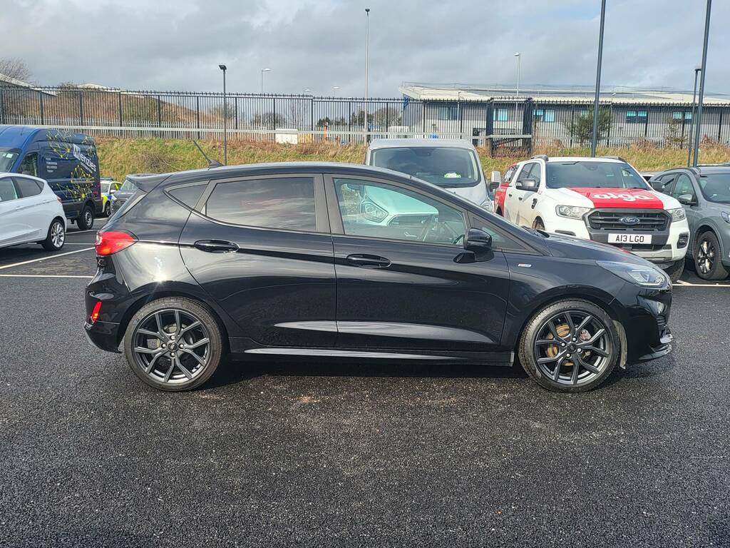 Ford Fiesta 1.0T Ecoboost St-line 100Ps HK22CAE Black #3