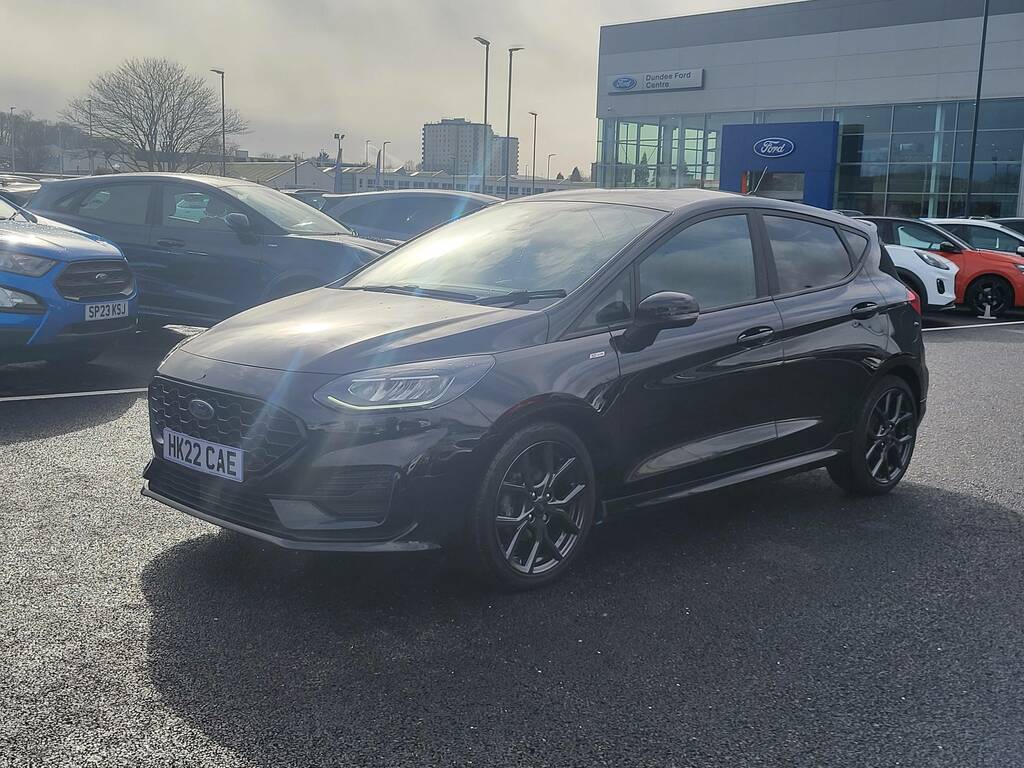 Ford Fiesta 1.0T Ecoboost St-line 100Ps HK22CAE Black #6