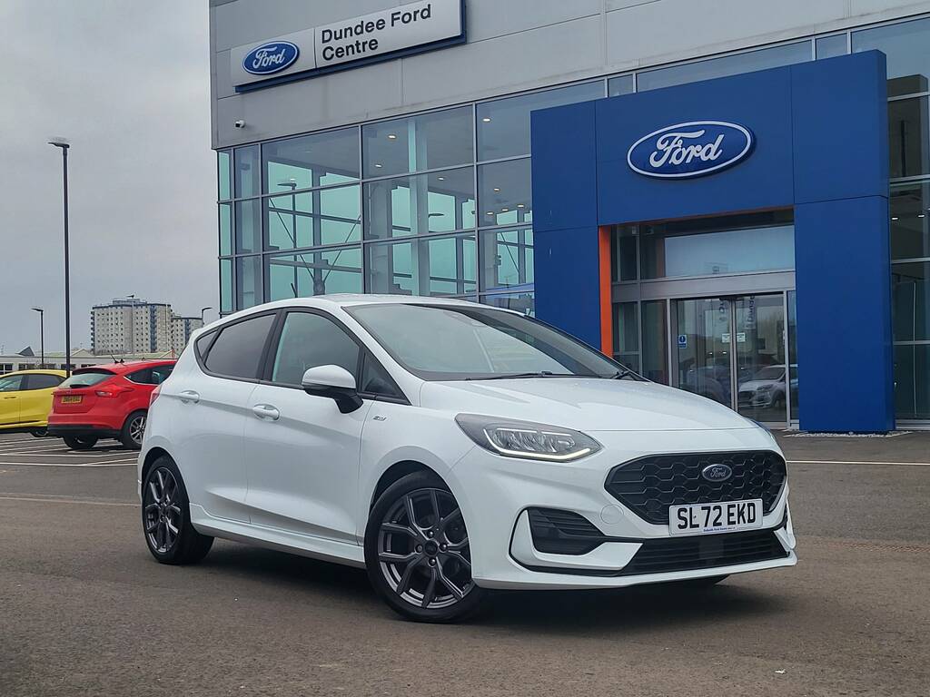 Ford Fiesta St-line Edition Mhev 1.0 125Ps White