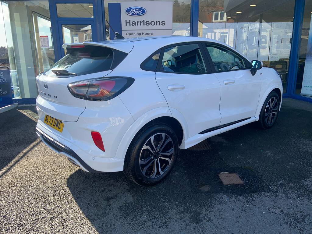 Ford Puma St-line Mhev 1.0 125Ps SL73DWC White #4