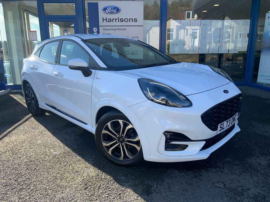 Ford Puma St-line Mhev 1.0 125Ps White