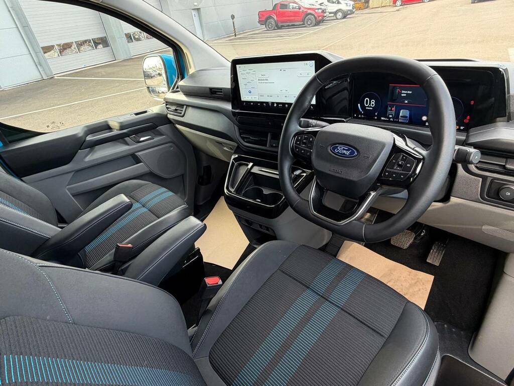 Ford Transit Custom 320 2.0 Ecoblue 170Ps L1 Double Cab Sport CE25SON Blue #3