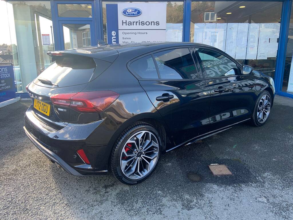 Ford Focus 1.0 Ecoboost Mhev 125Ps St-line Vignale LY72OGU Black #4