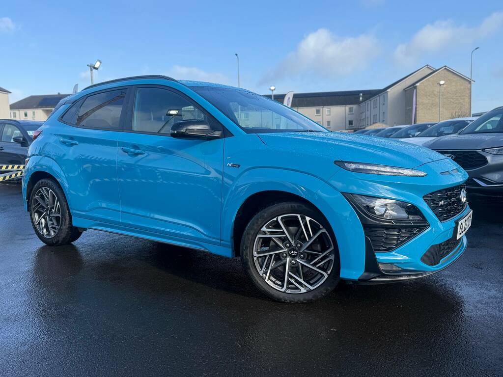 Hyundai Kona 1.0 T-gdi Mhev N Line Suv Hybrid Blue