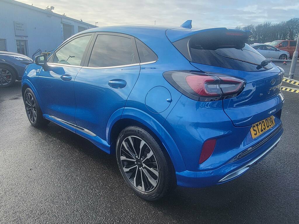 Ford Puma 1.0T Ecoboost Mhev St-line Vignale Suv ST23OUN Blue #3