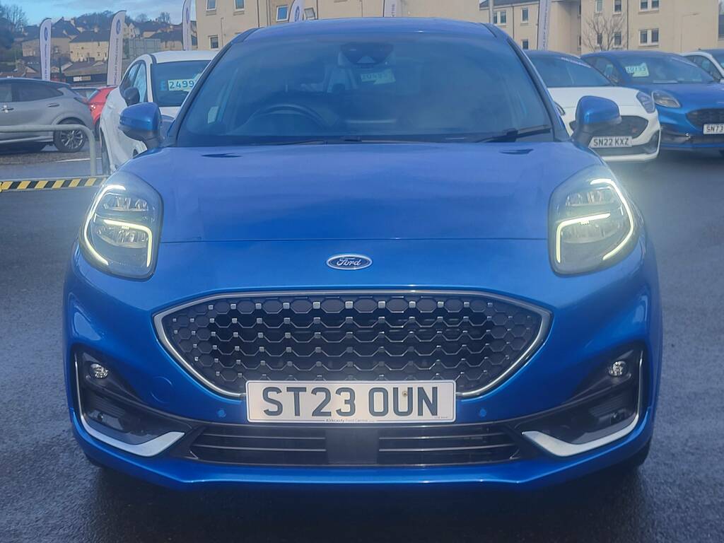 Ford Puma 1.0T Ecoboost Mhev St-line Vignale Suv ST23OUN Blue #2