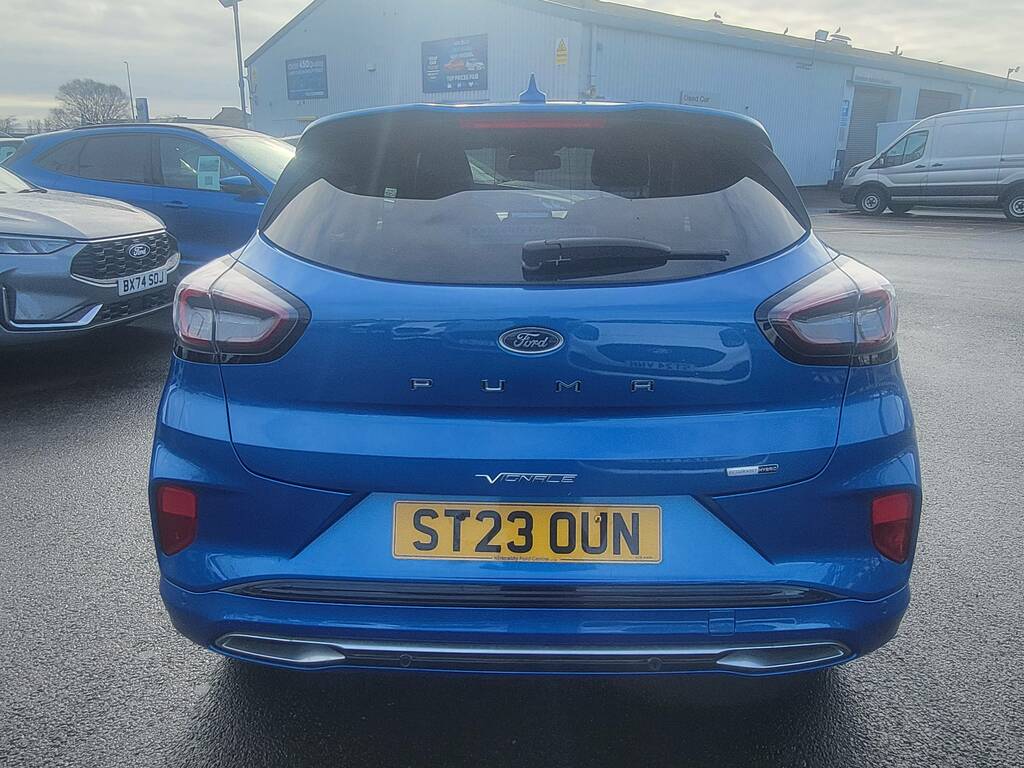 Ford Puma 1.0T Ecoboost Mhev St-line Vignale Suv ST23OUN Blue #4
