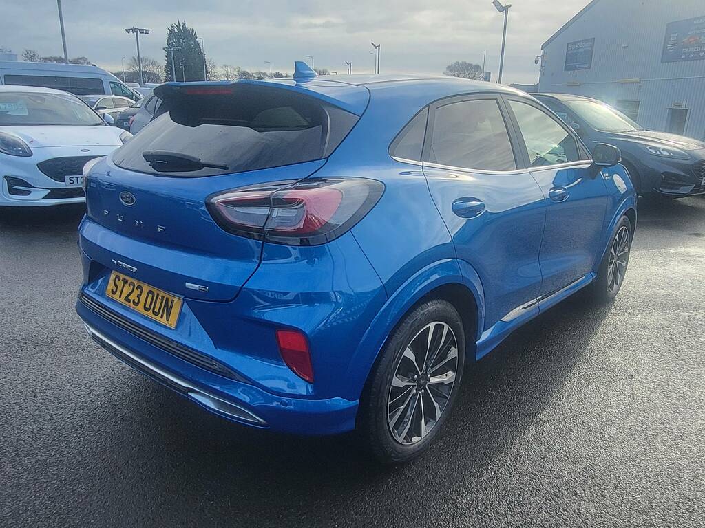 Ford Puma 1.0T Ecoboost Mhev St-line Vignale Suv ST23OUN Blue #5