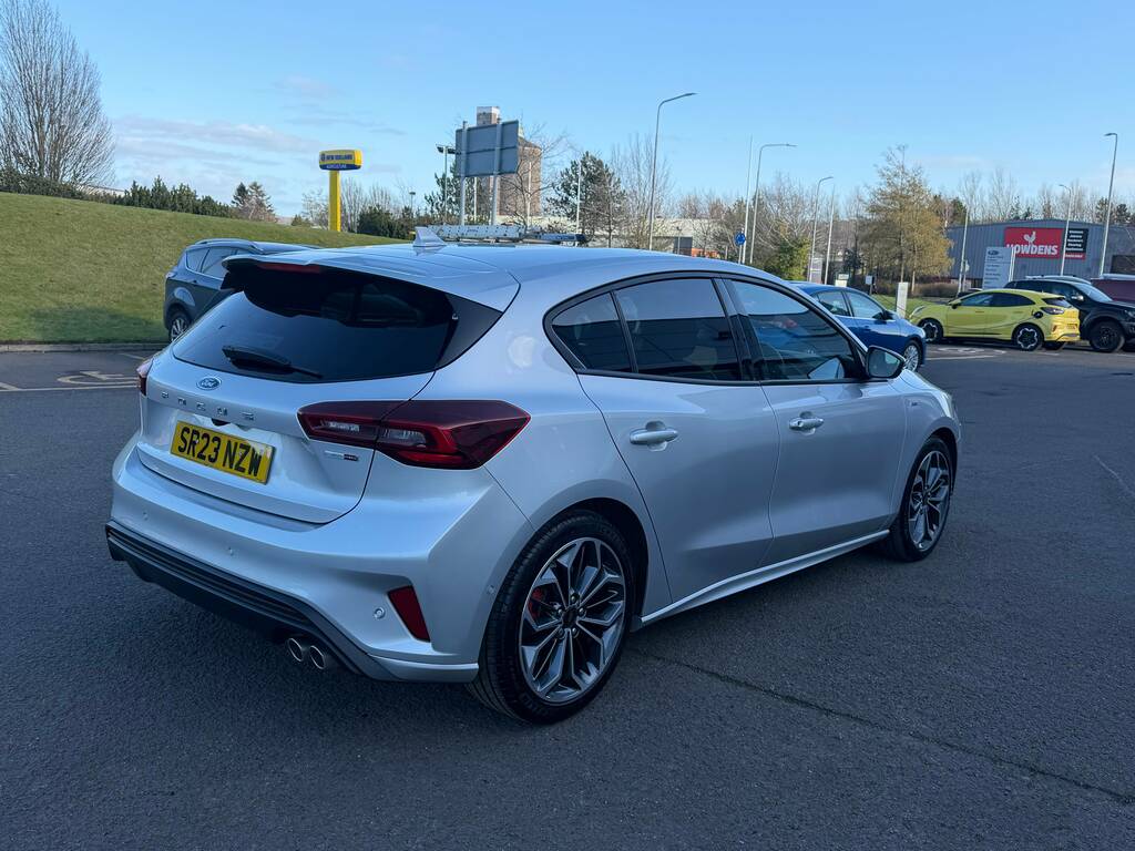 Ford Focus 1.0 Ecoboost St-line X Edition Mhev 155Ps SR23NZW Silver #4
