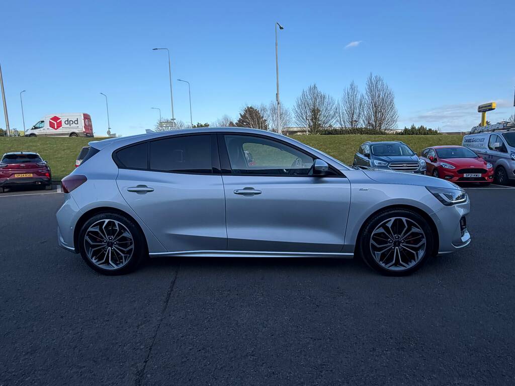Ford Focus 1.0 Ecoboost St-line X Edition Mhev 155Ps SR23NZW Silver #3