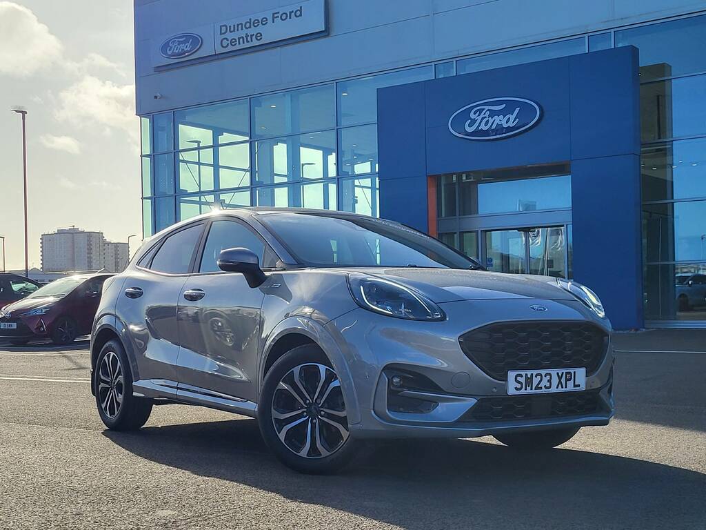 Ford Puma St-line 1.0 Ecoboost Hybrid 125Ps Silver