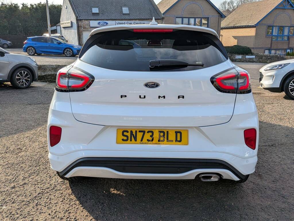 Ford Puma 1.0T Ecoboost Mhev St-line X Suv Hybrid SN73BLD White #6