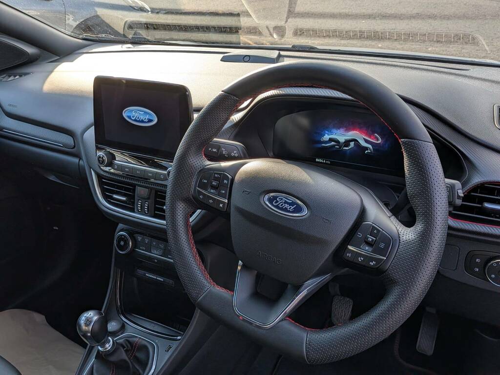 Ford Puma 1.0T Ecoboost Mhev St-line X Suv Hybrid SN73BLD White #2