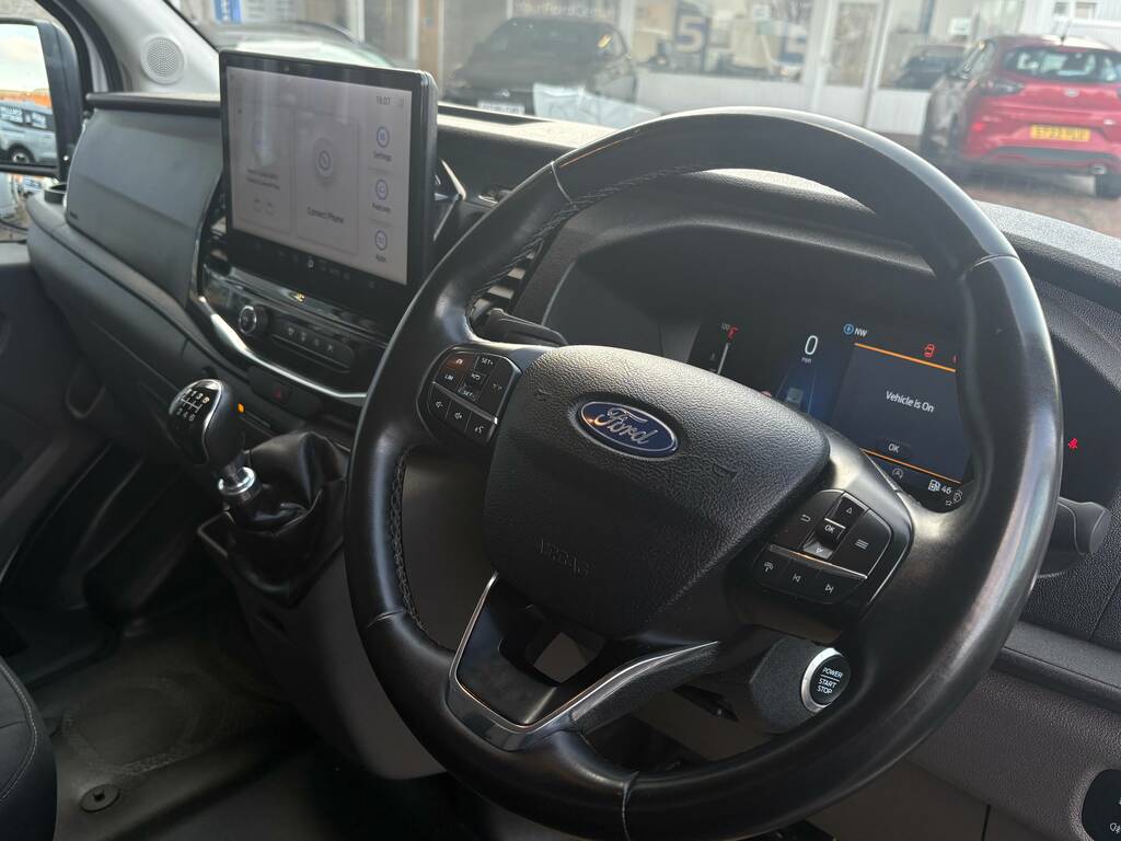 Ford Transit Custom 350 2.0 Ecoblue 130Ps L3 H2 Trend Fwd CA74ENM White #3