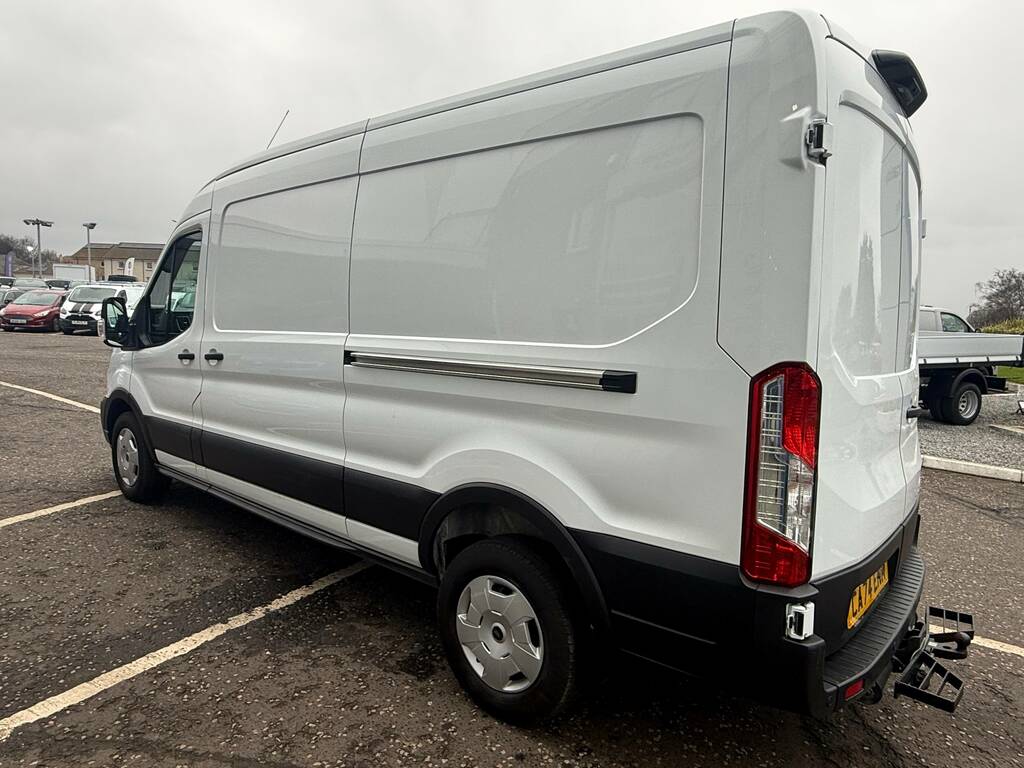 Ford Transit Custom 350 2.0 Ecoblue 130Ps L3 H2 Trend Fwd CA74ENM White #2