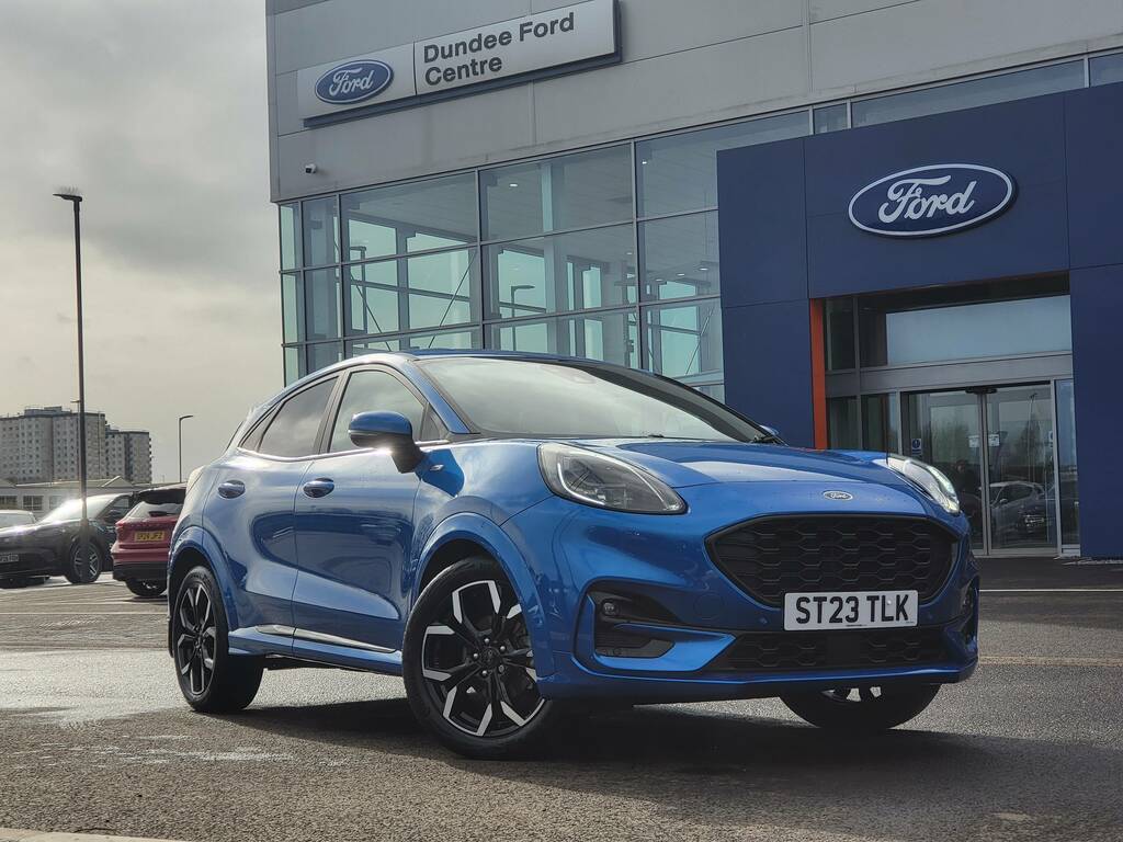 Ford Puma St-line X Mhev Blue
