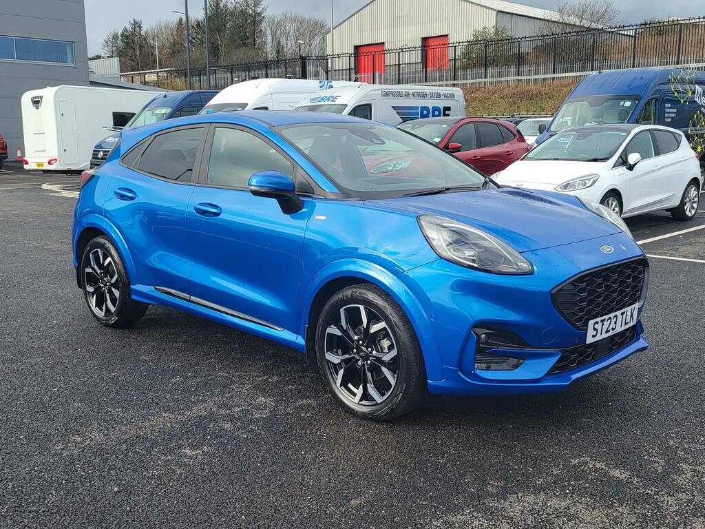 Ford Puma St-line X Mhev ST23TLK Blue #3